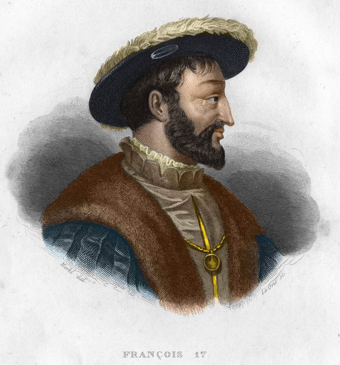 Portrait of François I (1494-1547), King of France by Unknown artist