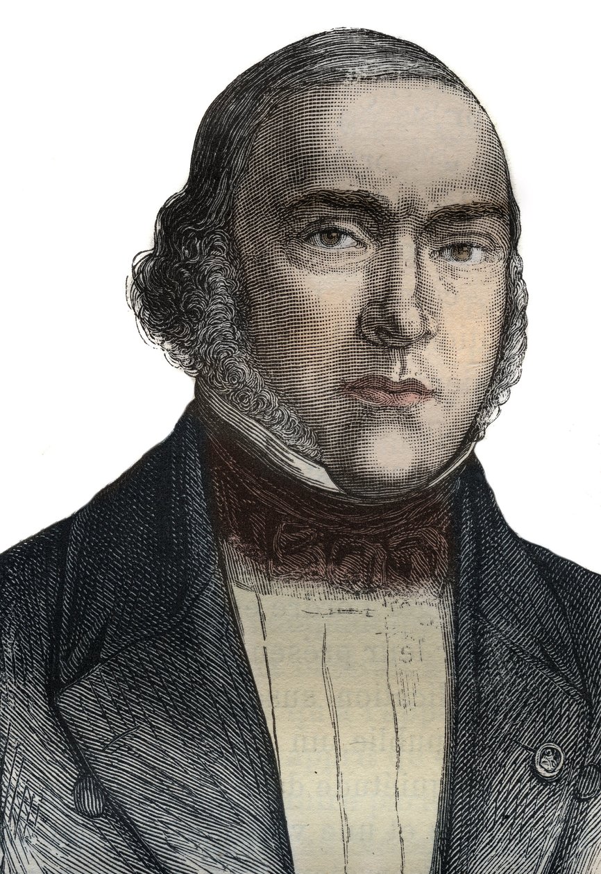 Portrait of Francois Jean Leon de Maleville, known as Leon de Maleville (1803-1879), French politician by Unknown artist