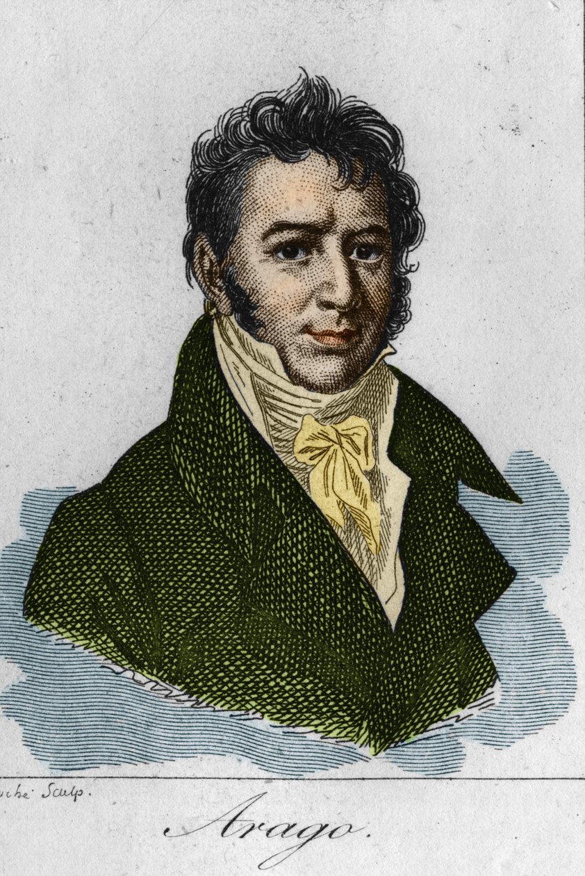 Portrait of François Arago. (1786-1853) by Unknown artist