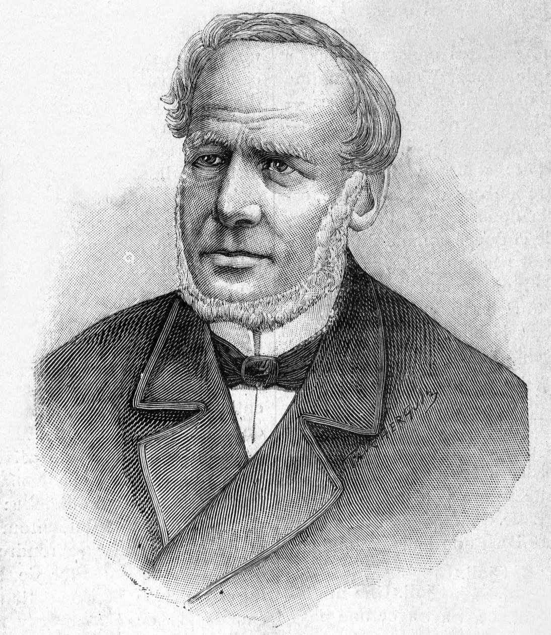 Portrait of Franz de Champagny (1804 - 1882) - in Les Contemporains by Unknown artist