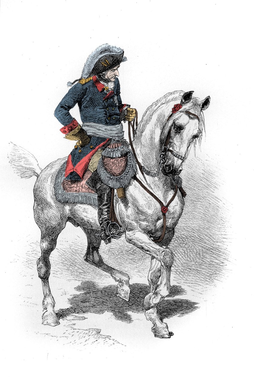 Portrait of Frederick II of Prussia (1712-1786) Known as Frederick the ...
