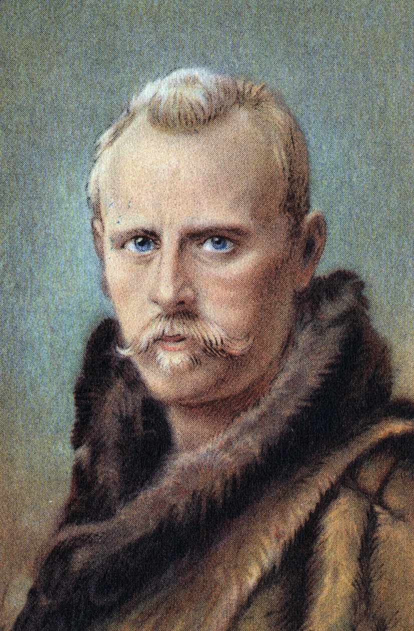 Portrait of Fridtjof Nansen, Norwegian Explorer by Unknown Artist
