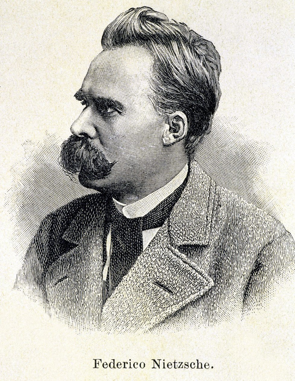 Portrait of Friedrich Nietzsche by Unknown artist