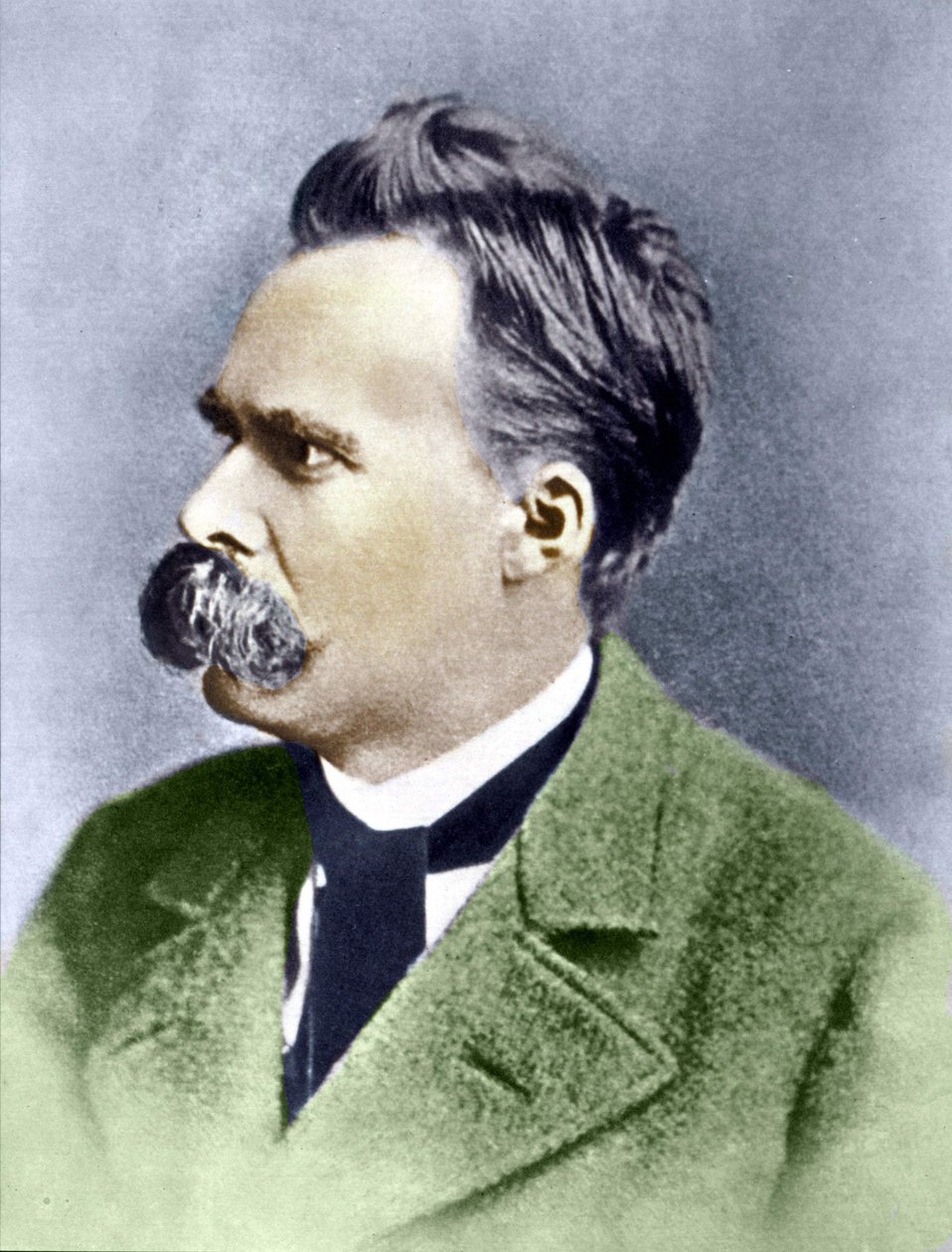 Portrait of Friedrich Nietzsche (1844-1900) by Unknown artist