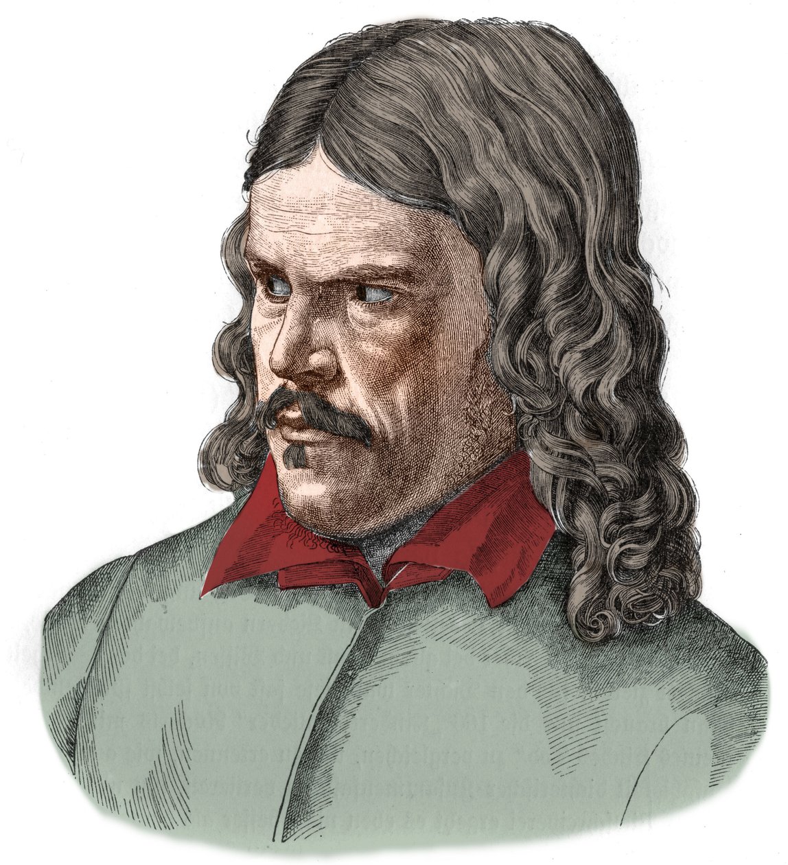 Portrait of Friedrich Ruckert, German Orientalist and poet by Unknown artist