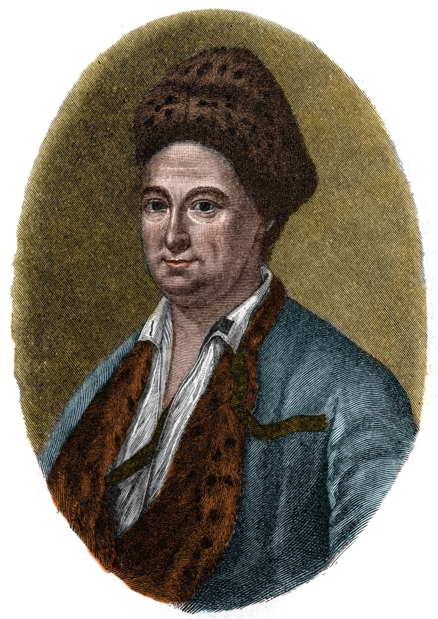 Portrait of Friedrich von Hagedorn by Unknown artist
