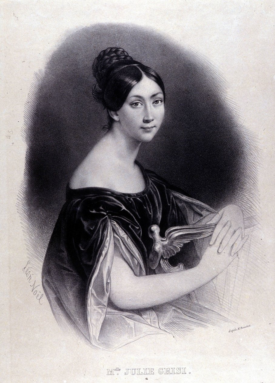 Portrait of Giulia Grisi, Italian soprano by Unknown artist