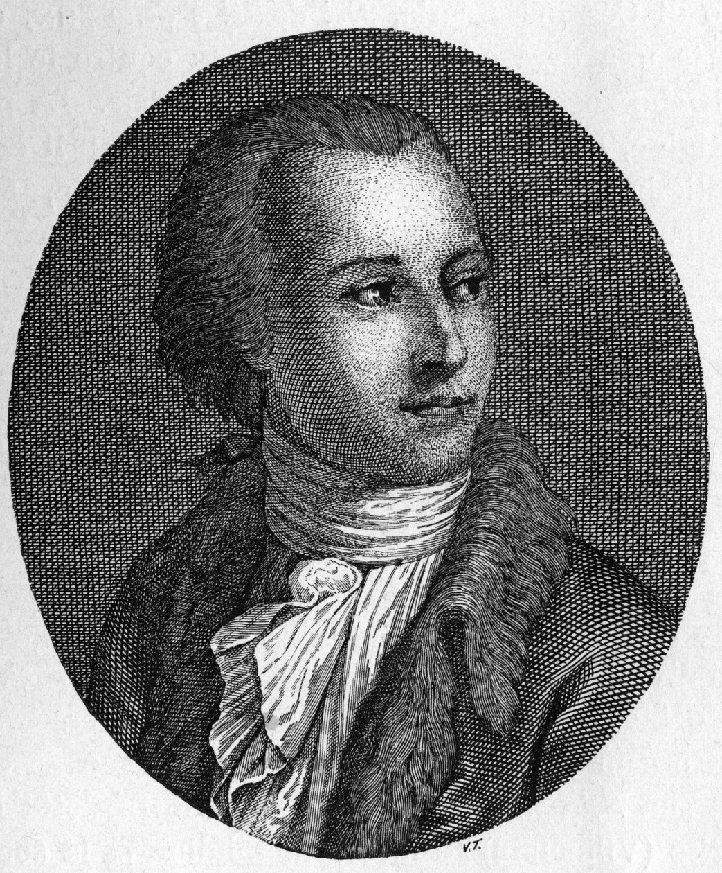 Portrait of Gaetano Filangeri (1752-1788), Italian jurist and pedagogue by Unknown artist