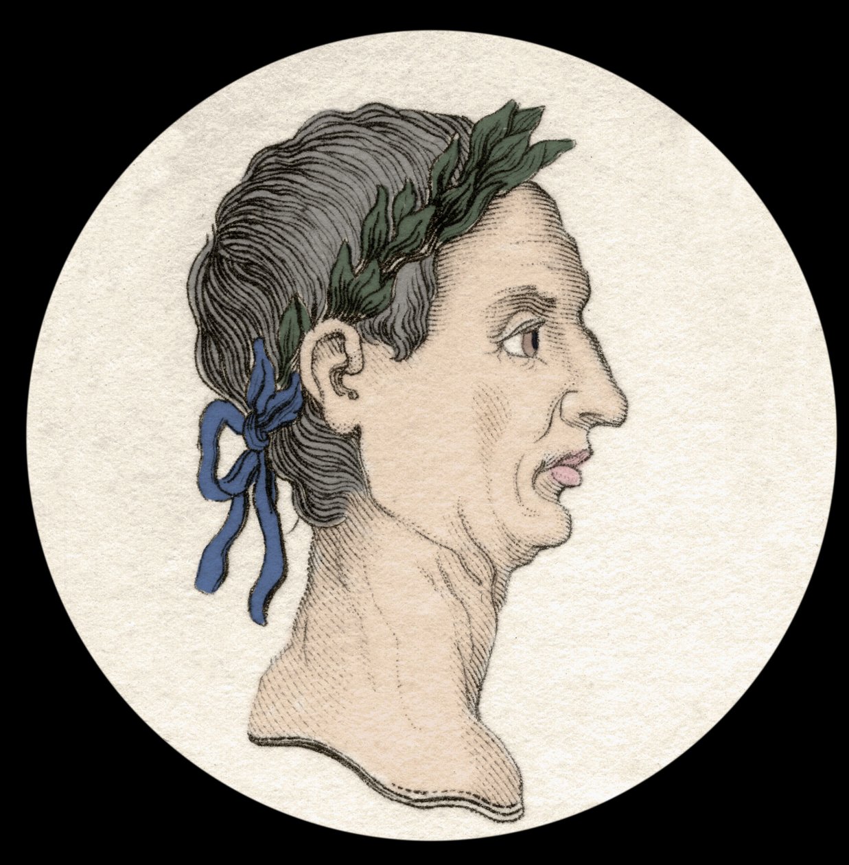 Portrait of Gaius Julius Caesar (100-44 BC) by Unknown artist