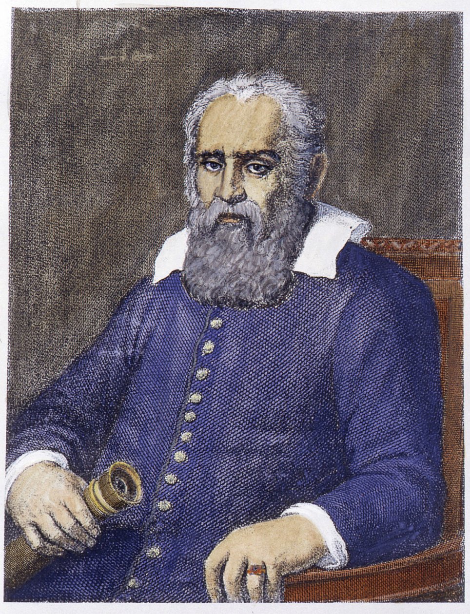 Portrait of Galileo Galilei (1564 - 1642) by Unknown artist