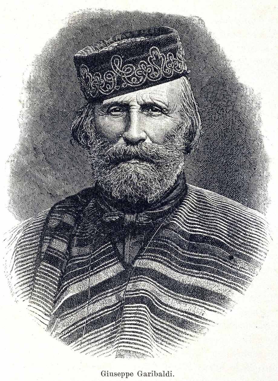 Portrait of Garibaldi by Unknown artist