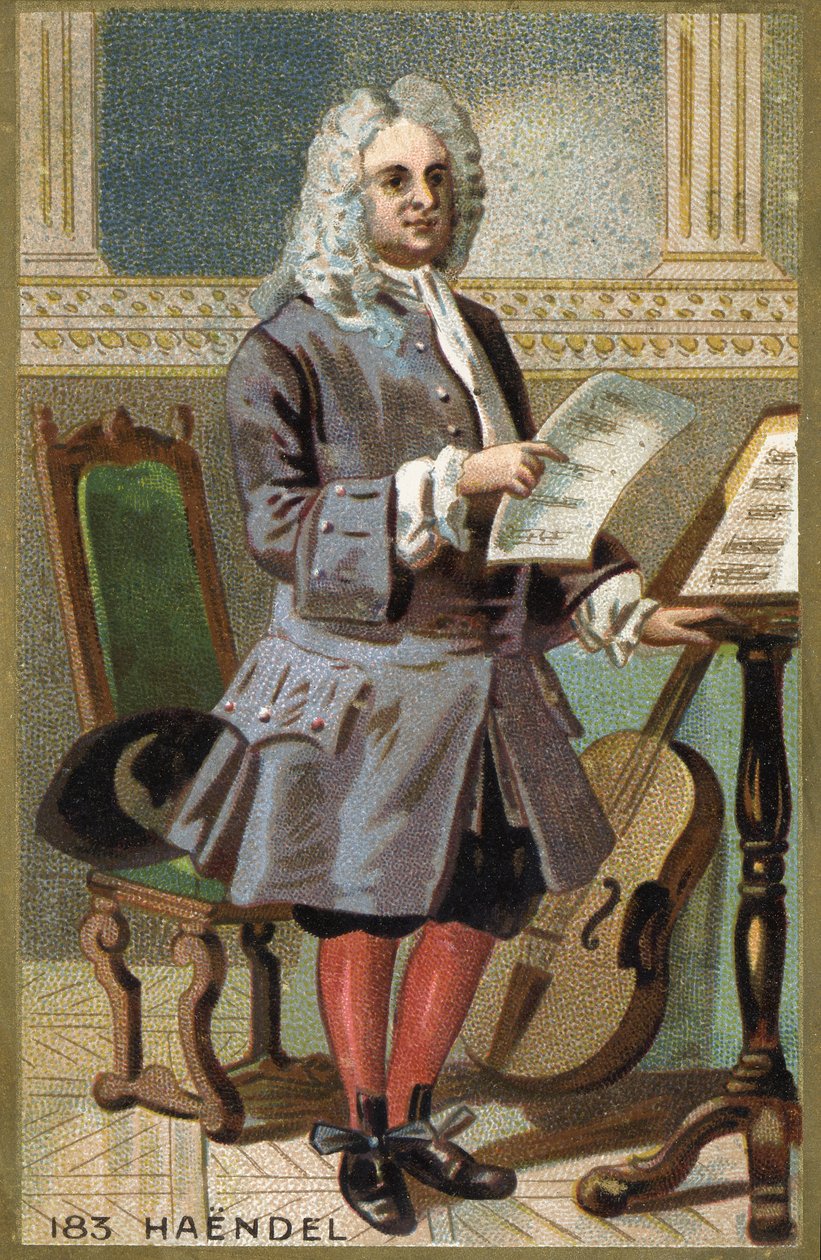 Portrait of George Frederick Handel by Unknown artist