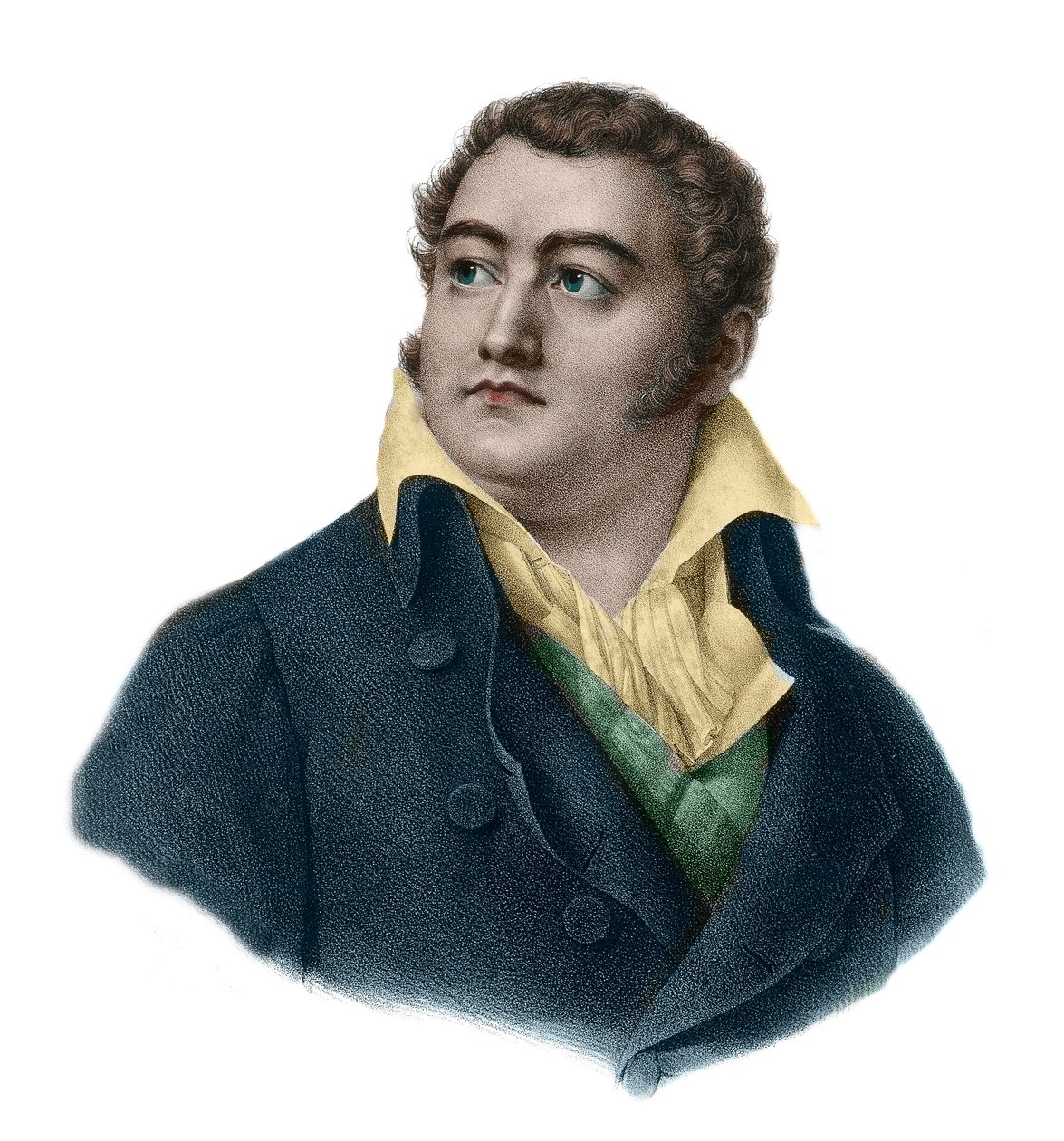 Portrait of Georges Cadoudal (1771-1804) (dit Larive, dit Masson) general chouan by Unknown artist