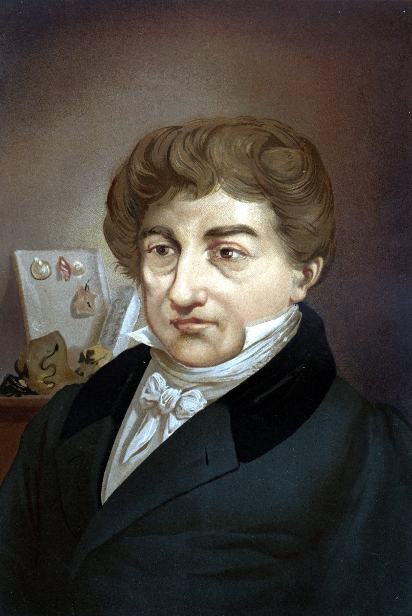 Portrait of Georges Cuvier (1764-1832) from 