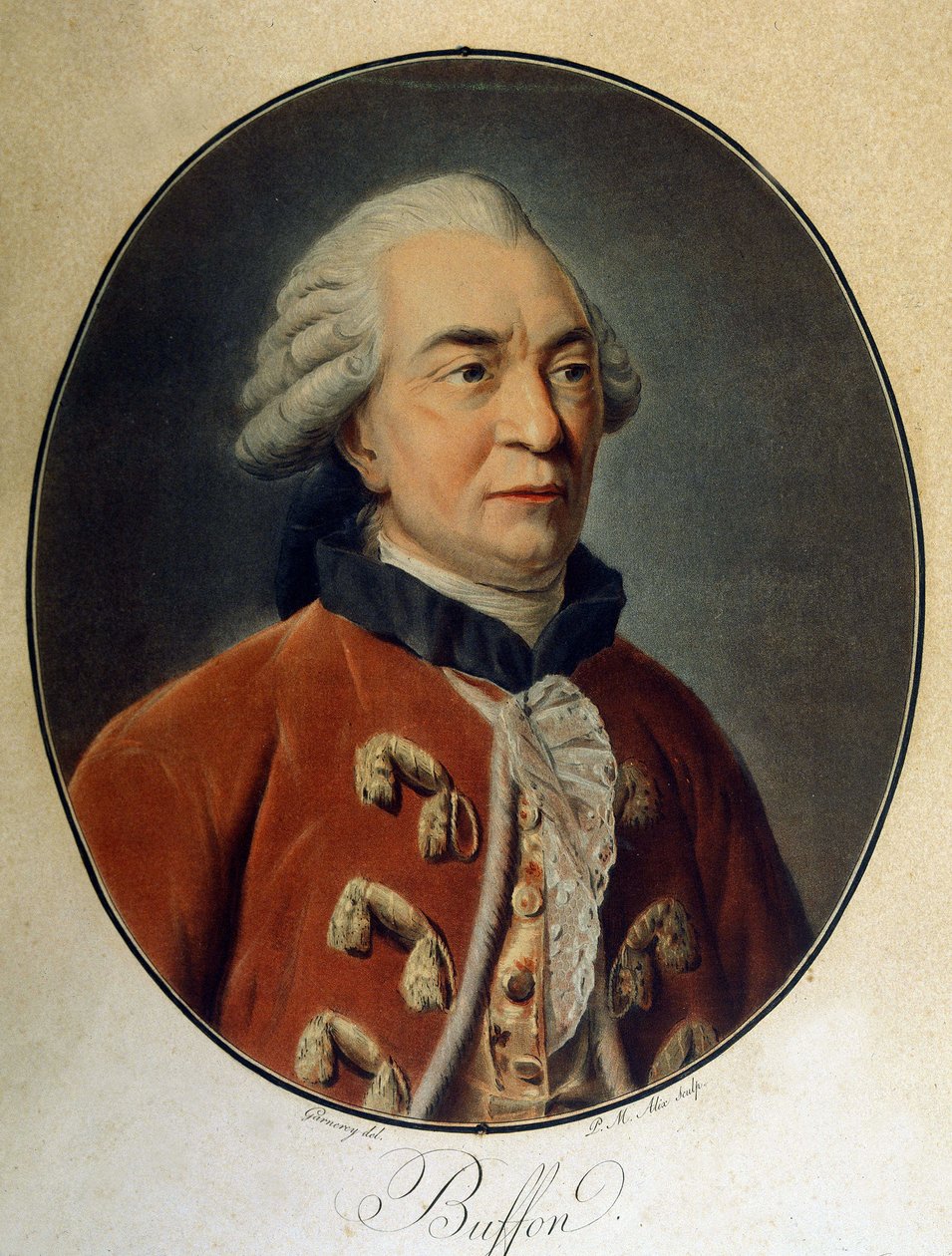 Portrait of Georges Louis Leclerc, Count of Buffon (1707 - 1788), French naturalist and writer. by Unknown artist