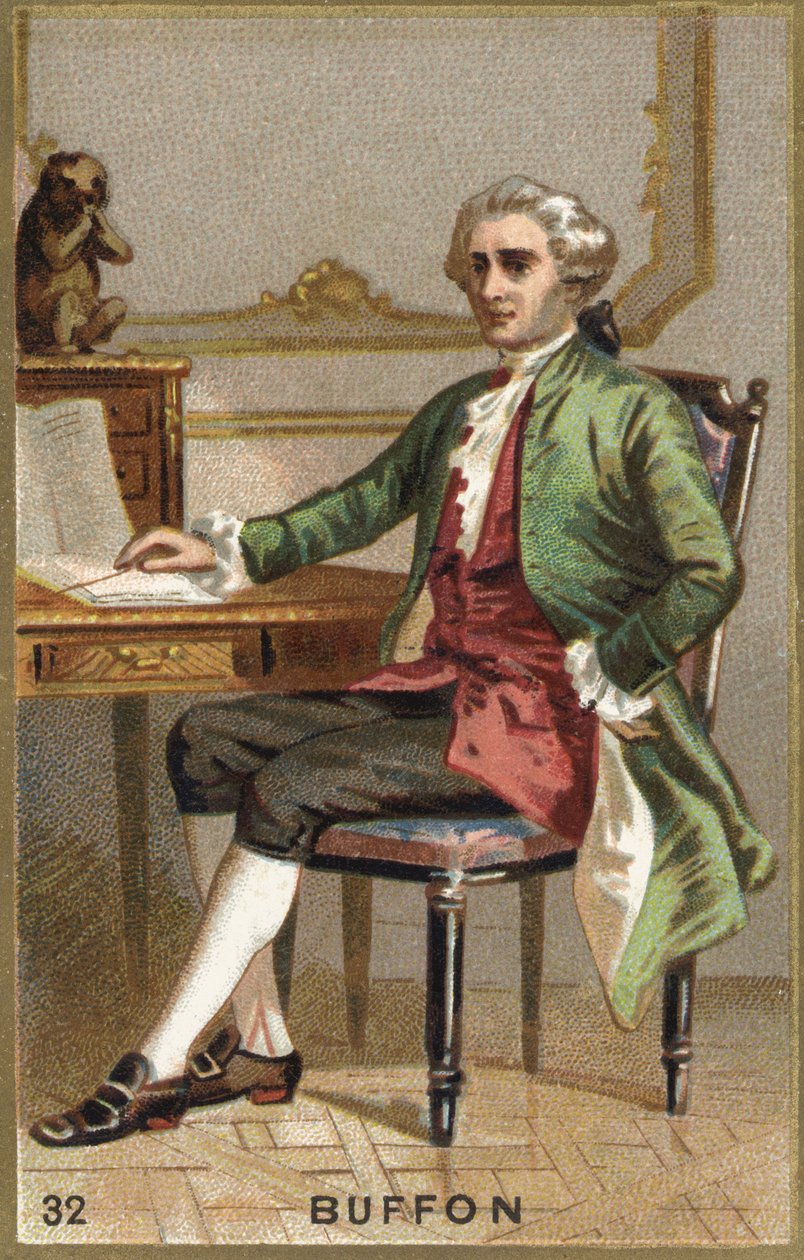 Portrait of Georges Louis Leclerc, Count of Buffon (1707 - 1788), French Naturalist and Writer by Unknown artist
