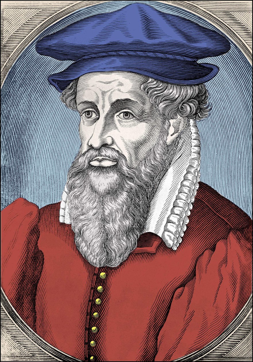 Portrait of Gerhard Kremer, Known as Gerardus Mercator by Unknown artist