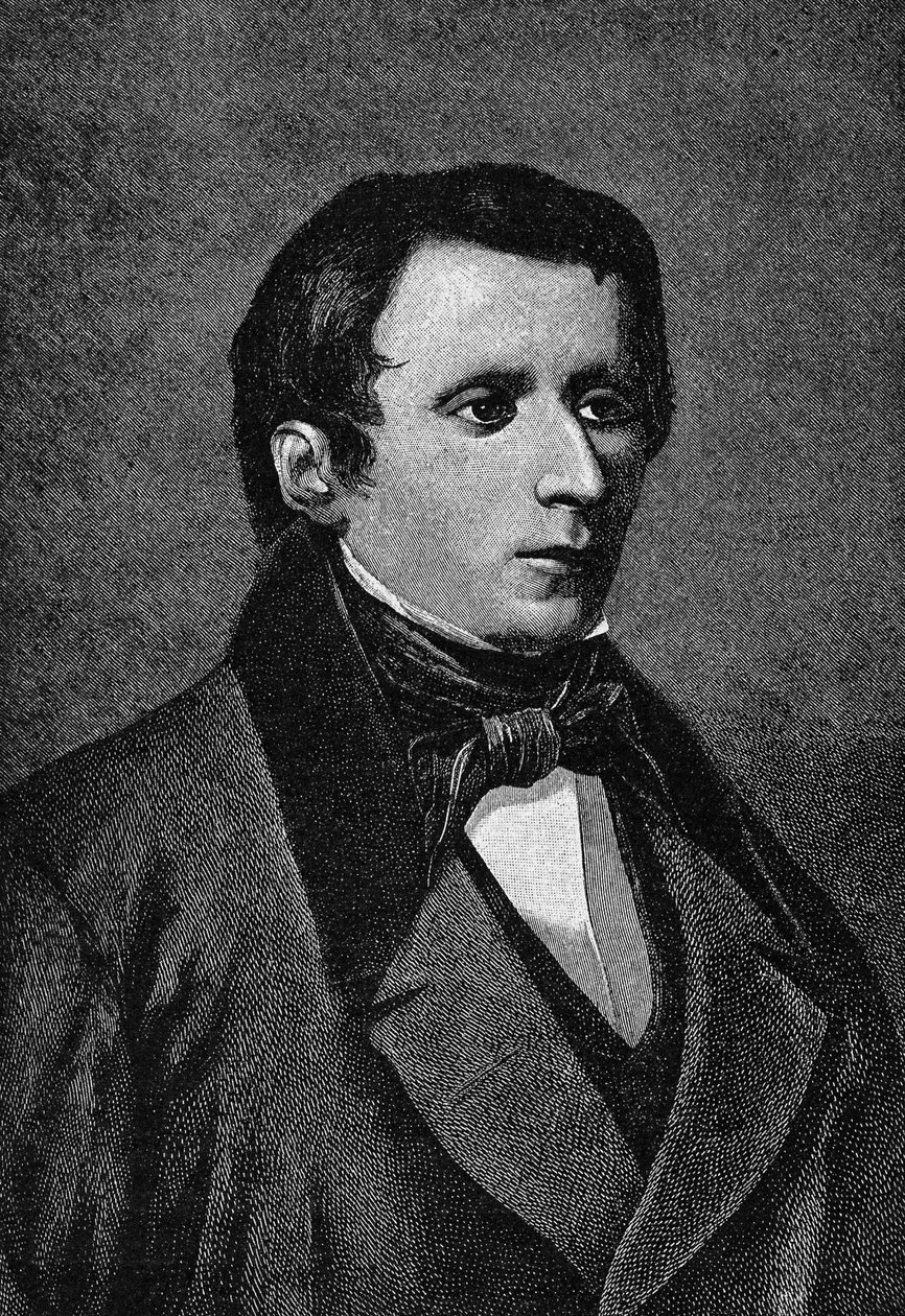 Portrait of Giacomo Leopardi, Italian Writer by Unknown artist
