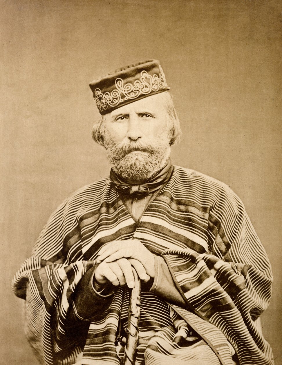 Portrait of Giuseppe Garibaldi 1865 by Unknown artist