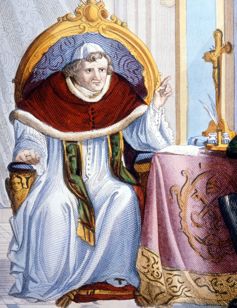 Portrait of Gregory XVI (1745 - 1846). by Unknown artist