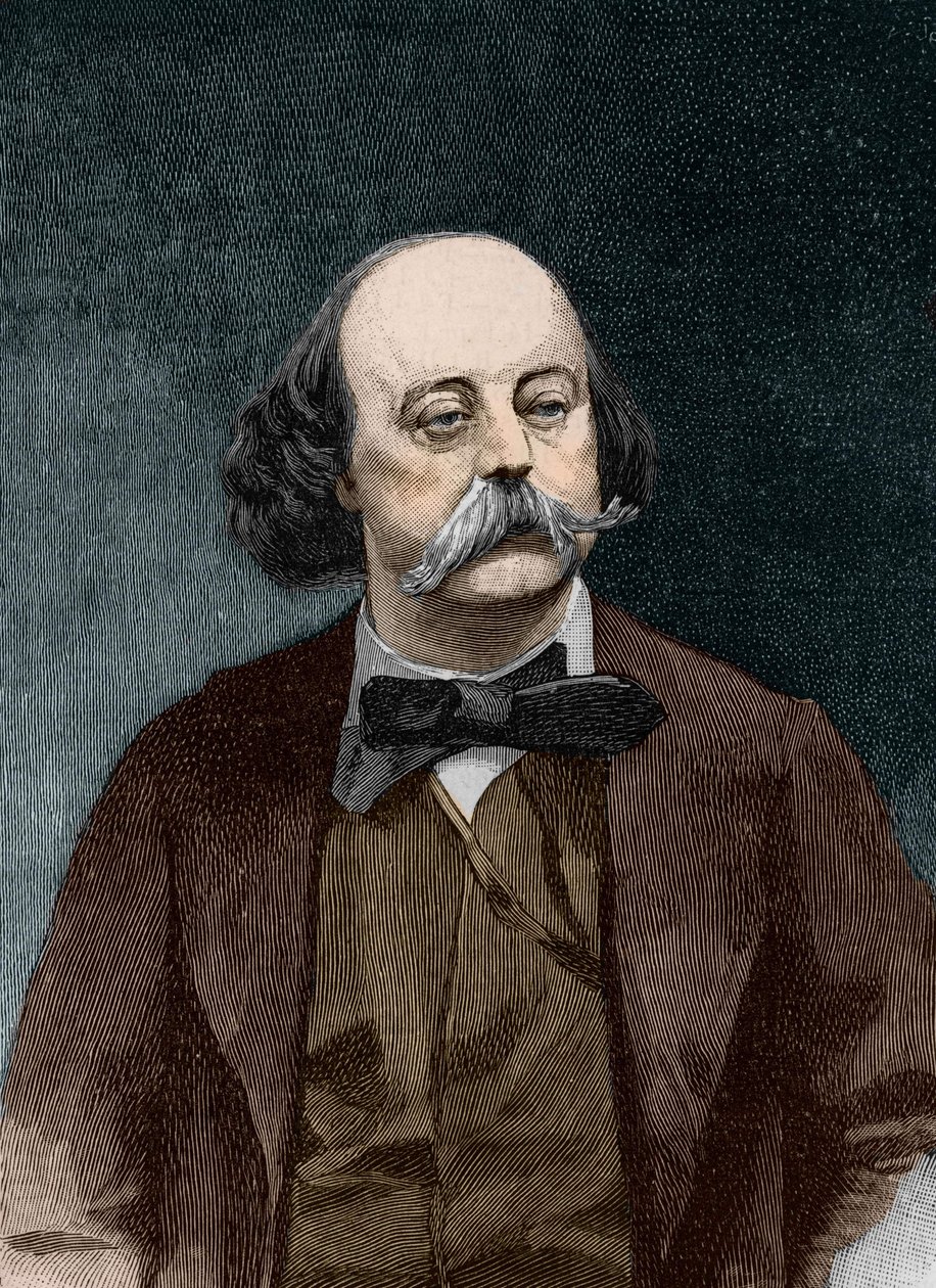 Portrait of Gustave Flaubert (1821 - 1880) by Unknown artist