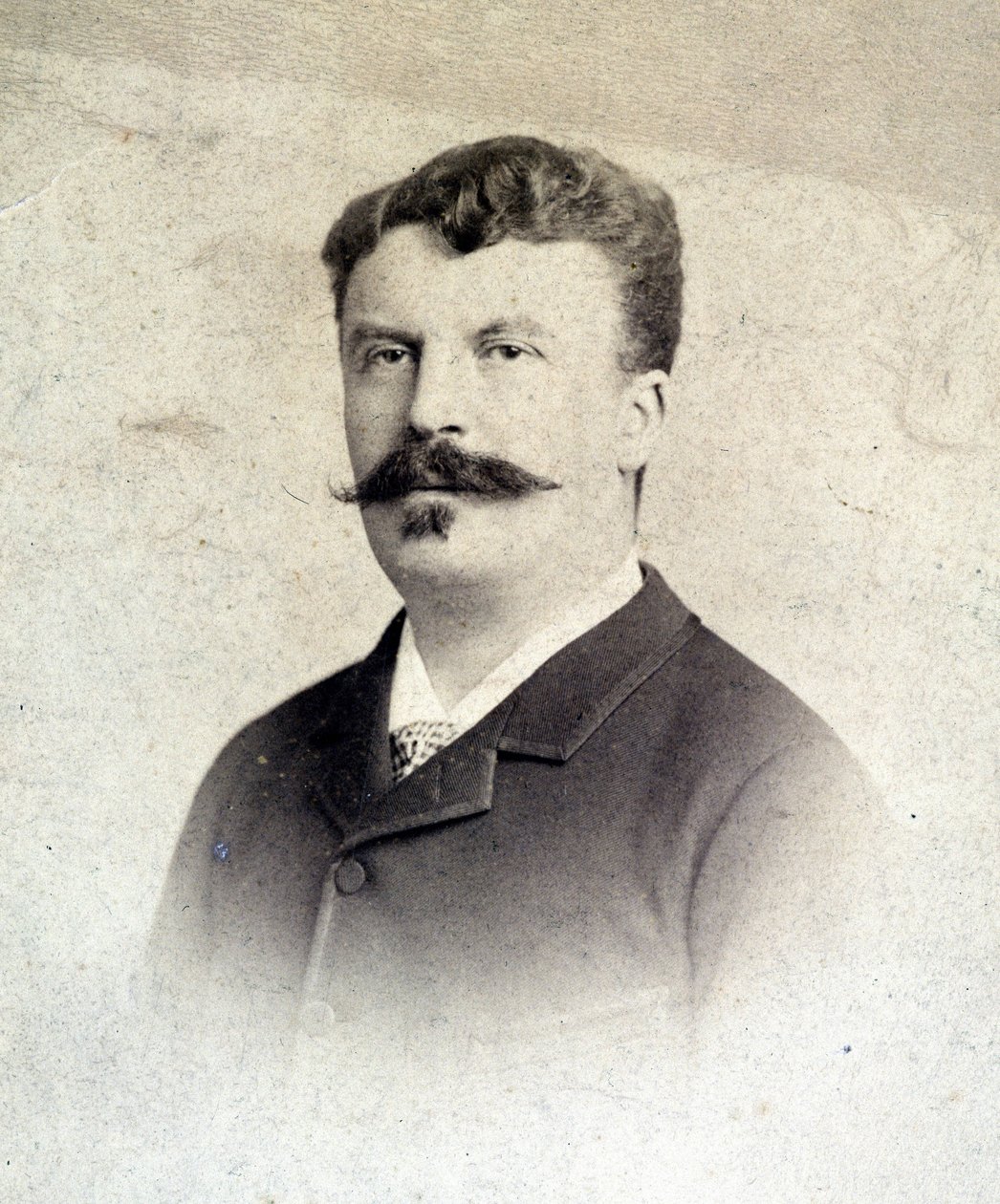 Portrait of Guy de Maupassant by Unknown artist