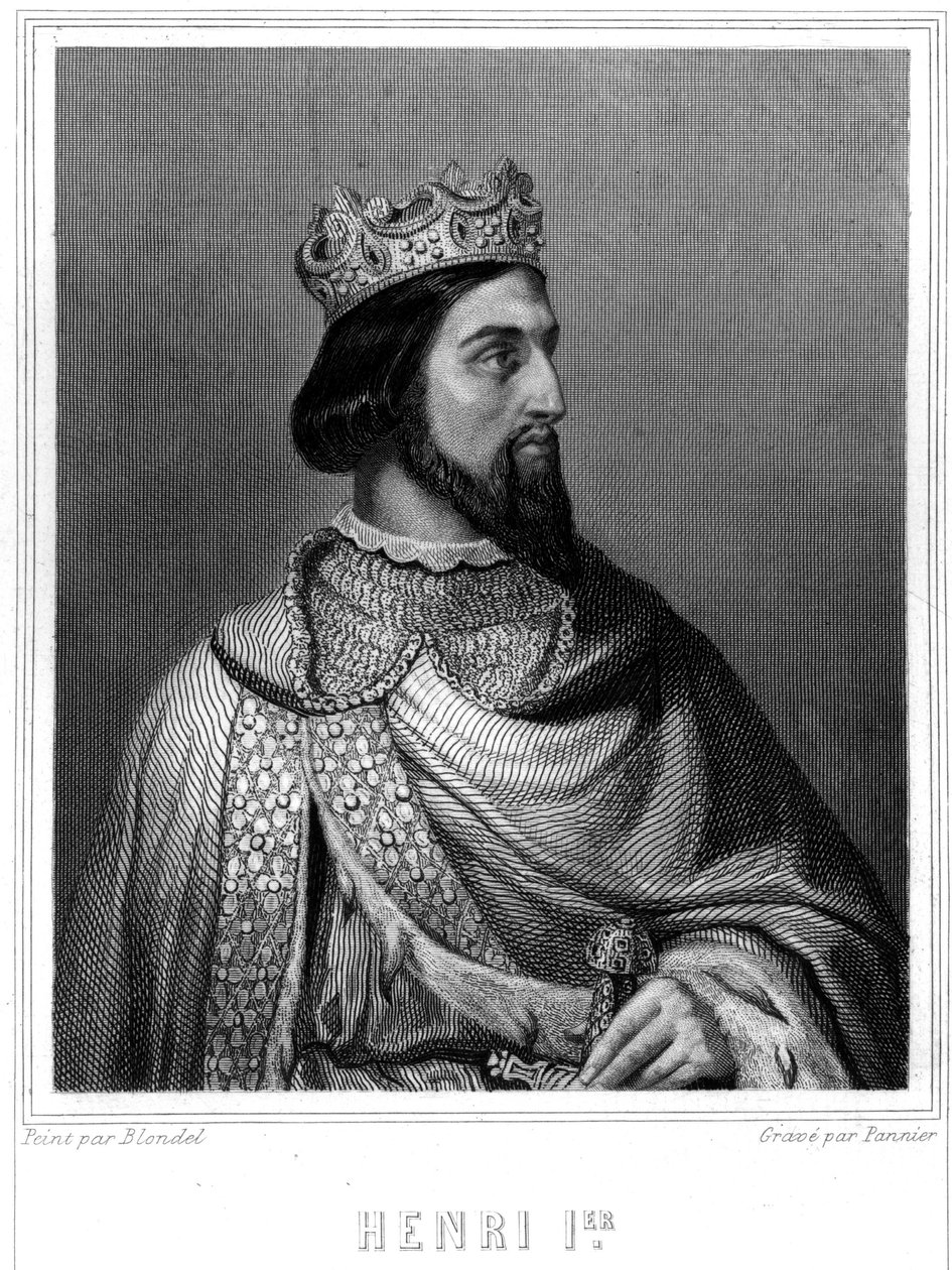 Portrait of Henri I, King of France - in 