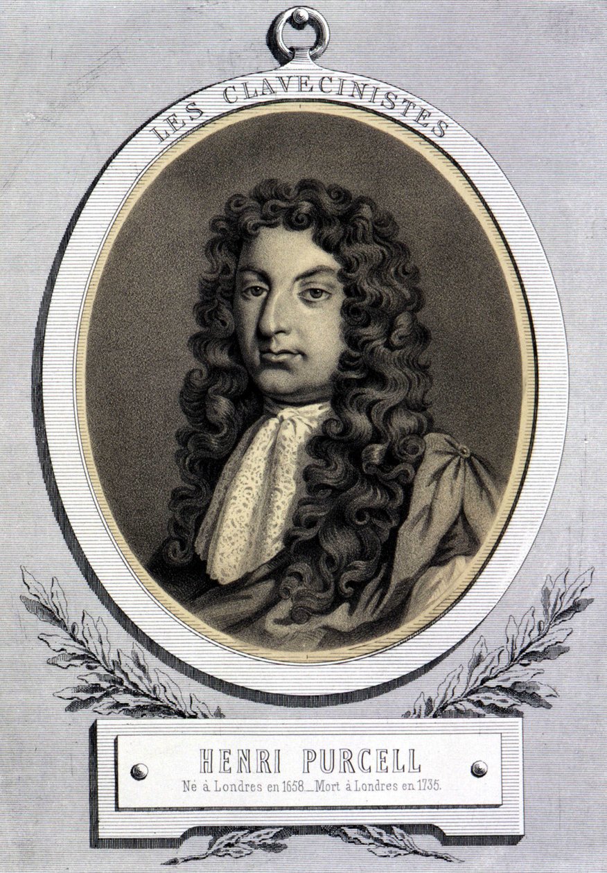 Portrait of Henry Purcell (1659 - 1695), British composer by Unknown artist