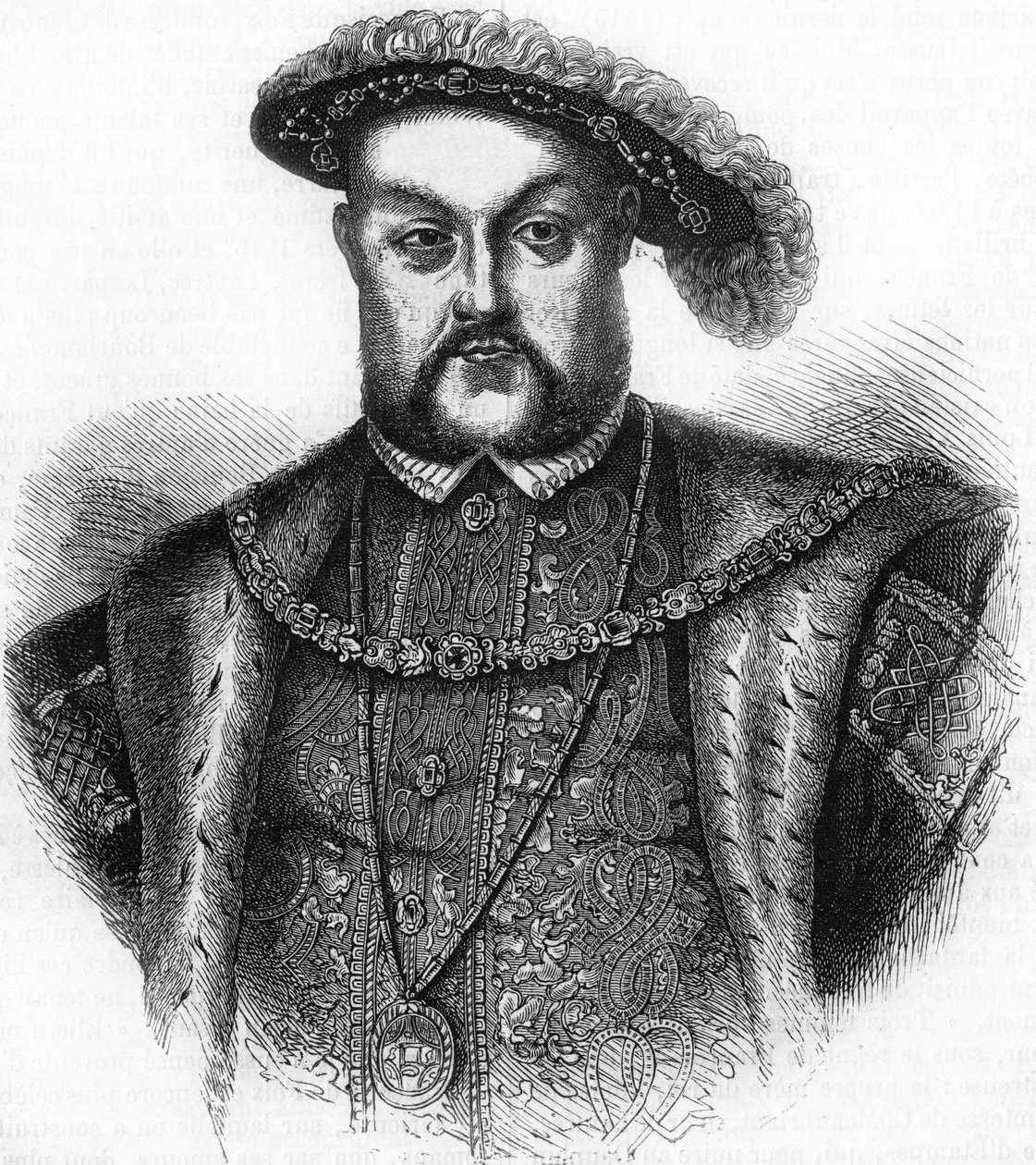 Portrait of Henry VIII, King of England and Ireland (1491-1547) by Unknown artist