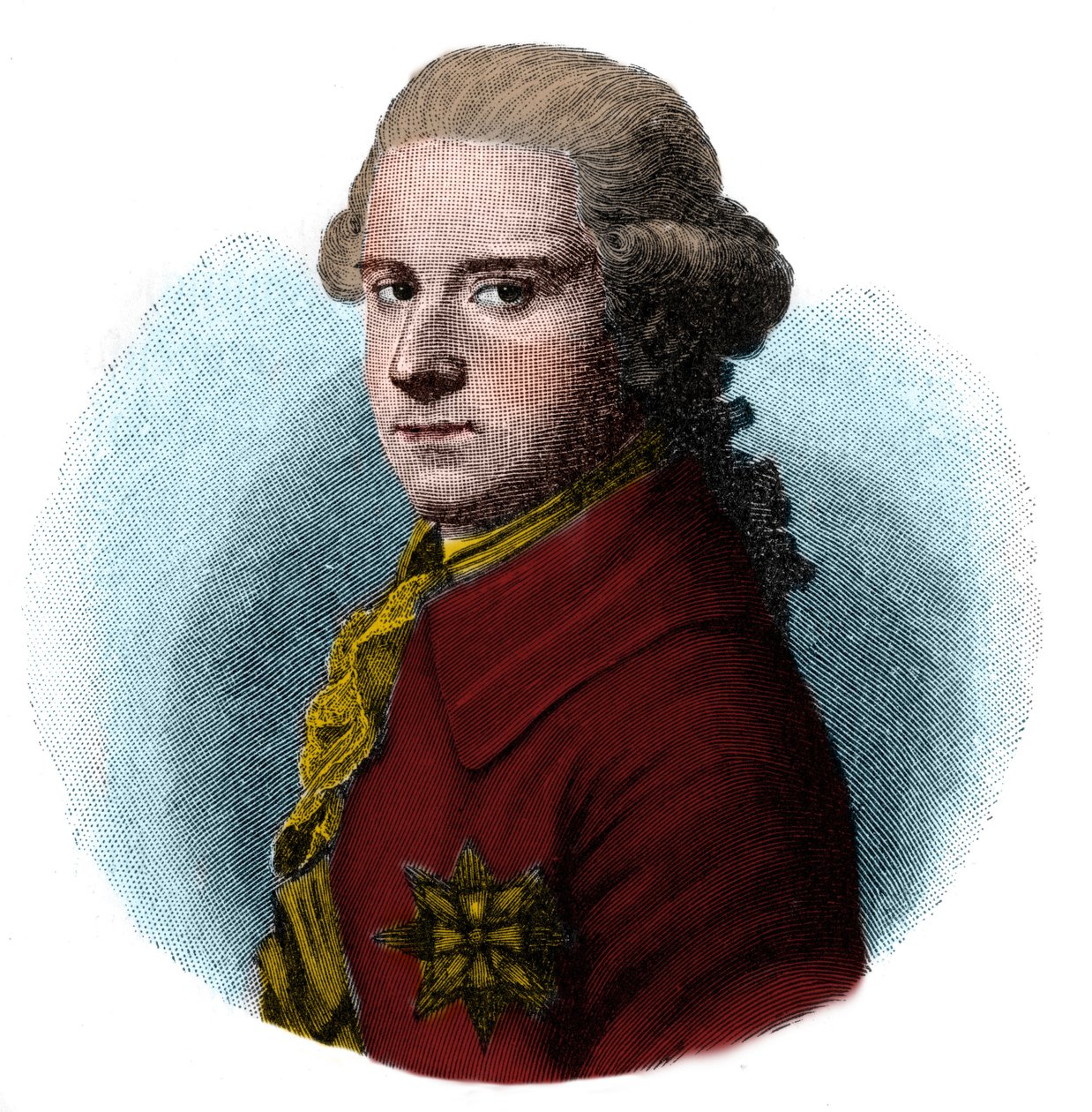 Portrait of Herzog Karl August von Sachsen Weimar Eisenach by Unknown artist