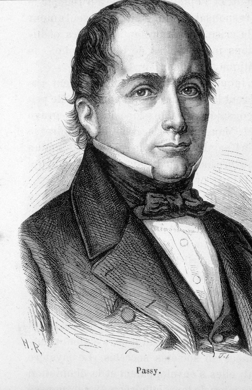 Portrait of Hippolyte Passy (1793-1880), French politician and economist by Unknown artist
