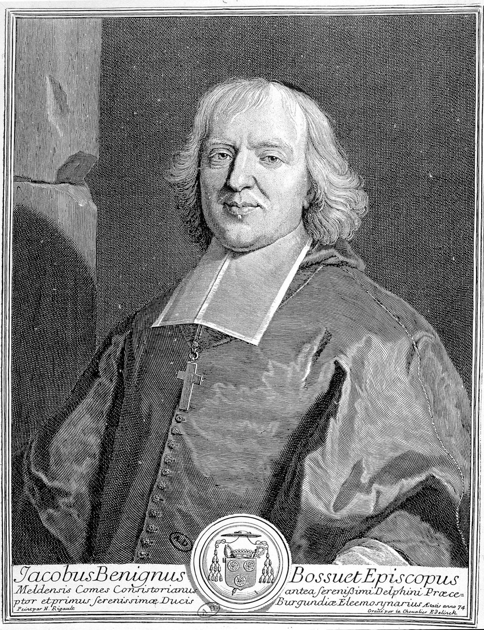 Portrait of Jacques-Benigne Bossuet (1627 - 1704) by Unknown artist
