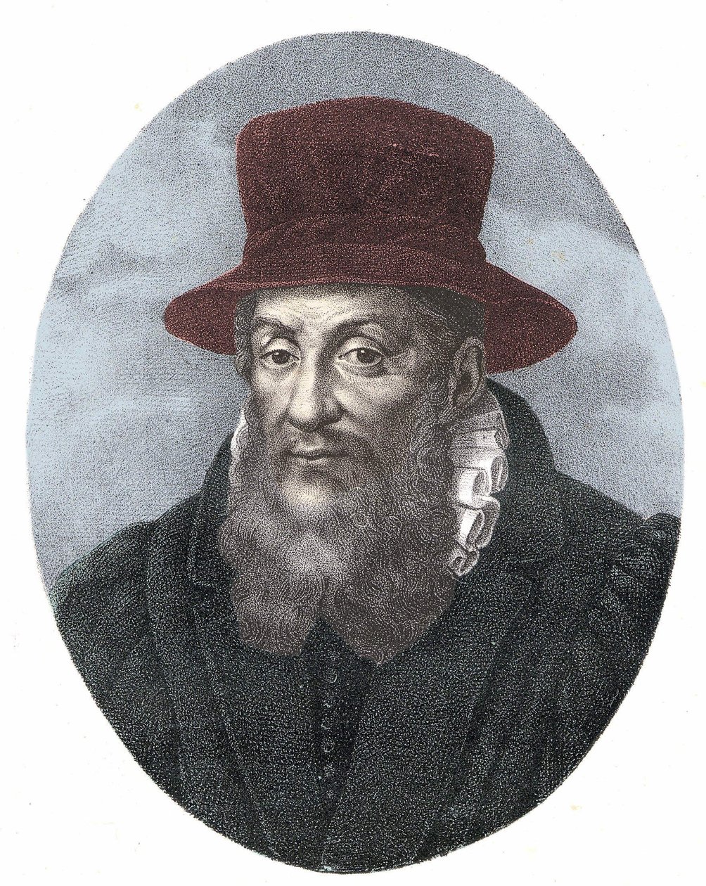 Portrait of Jacques Cujas (1520-1590), French jurist by Unknown artist