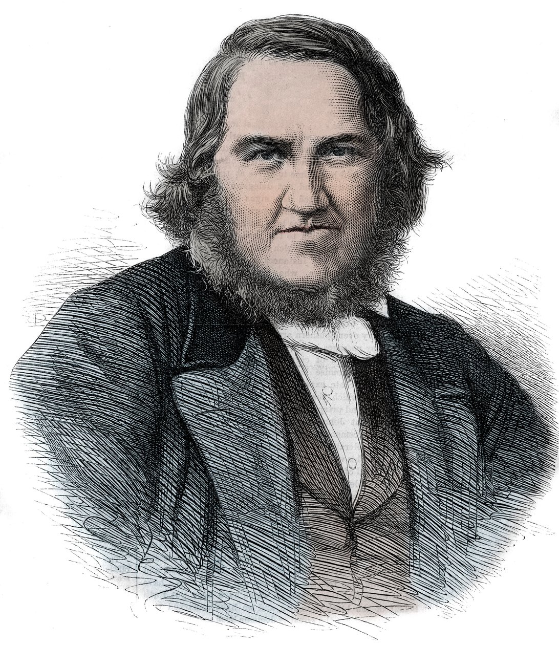 Portrait of James Young Simpson (1811-1870) Scottish obstetrician - Sir James Young Simpson by Unknown artist