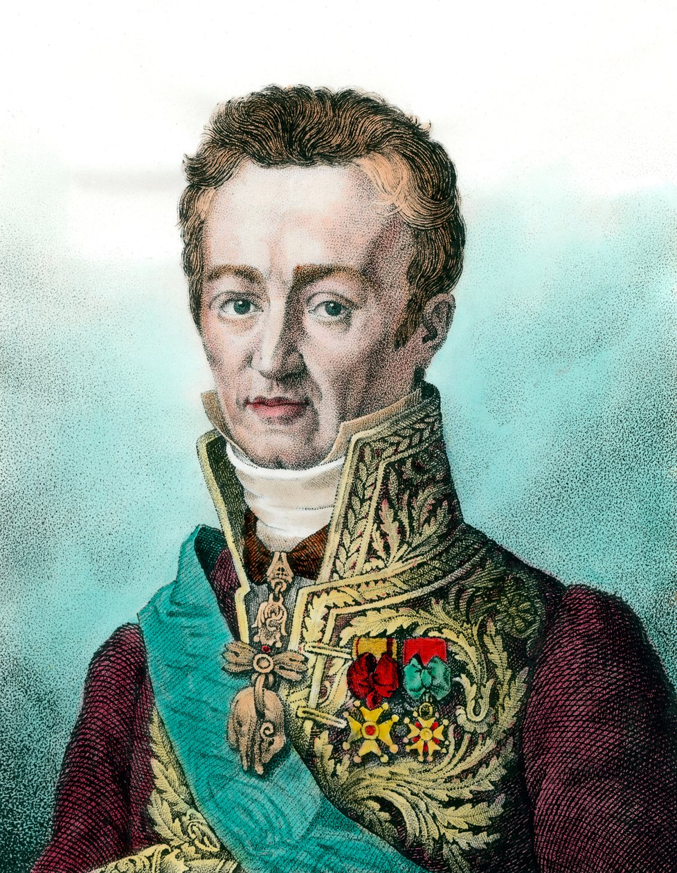 Portrait of Jean Baptiste, Comte de Villele by Unknown artist