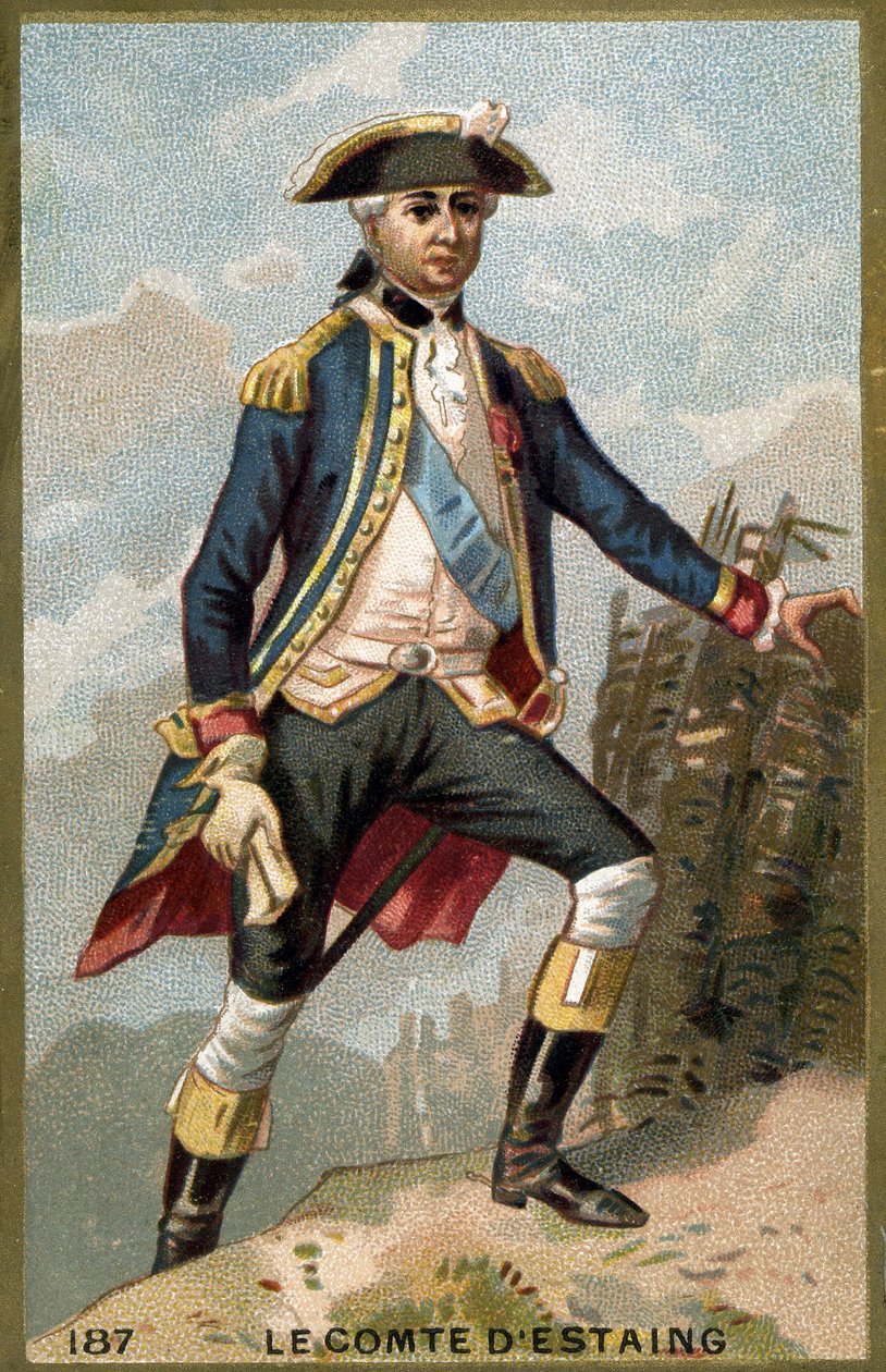 Portrait of Jean Baptiste, Count of Estaing by Unknown artist