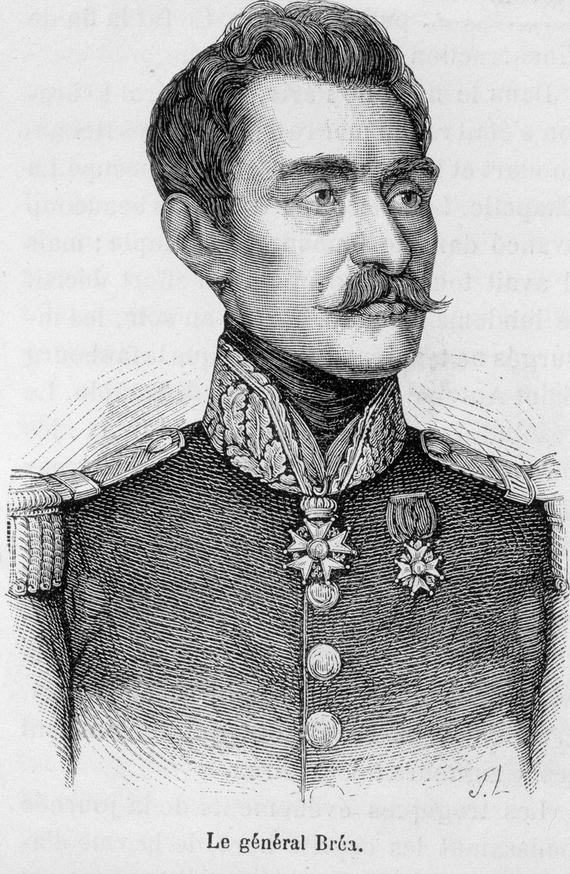 Portrait of Jean Baptiste Fidèle Bréa, French General (1790-1848) by Unknown artist