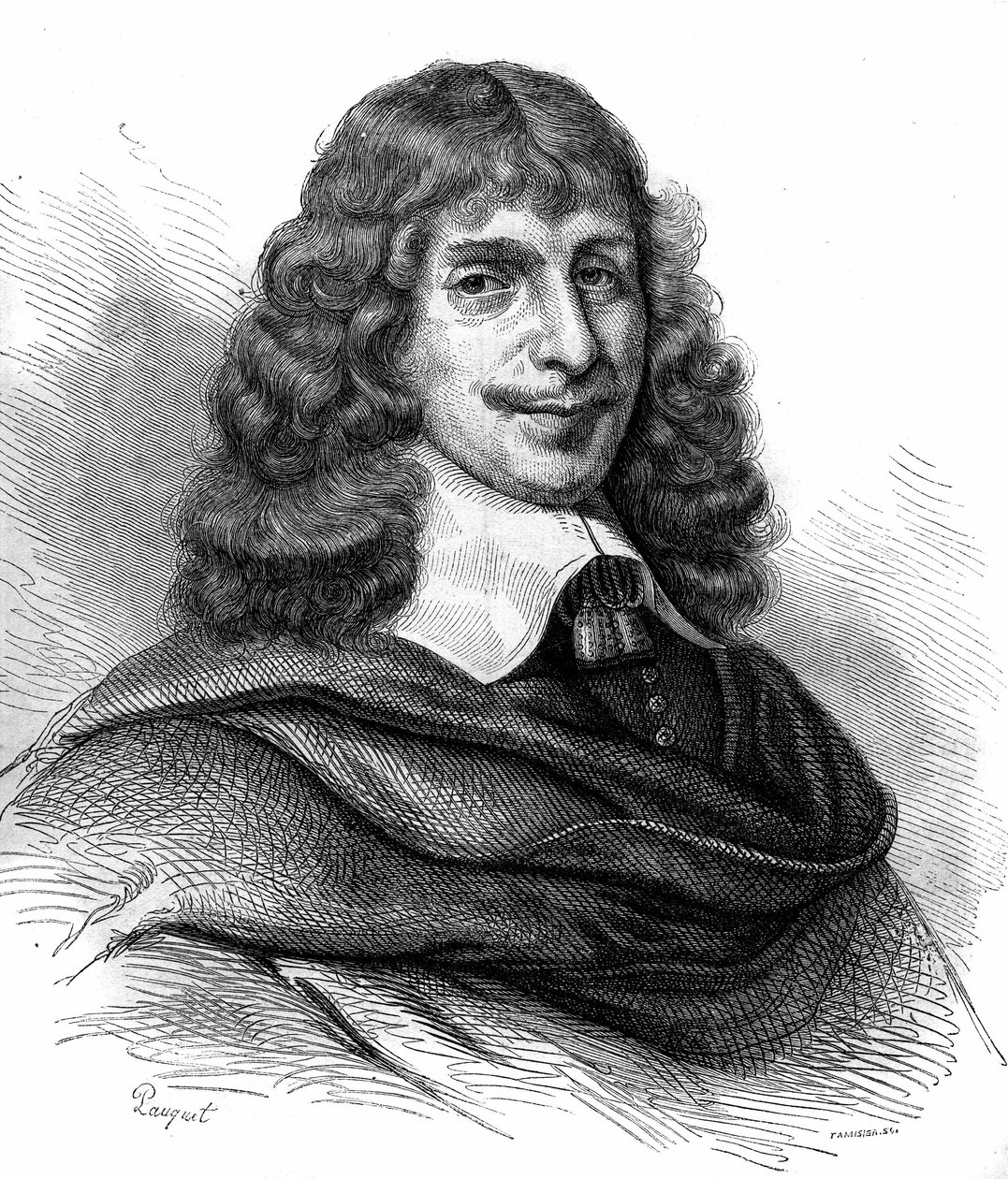 Portrait of Jean Francois Sarasin (1614-1654), French Writer by Unknown artist