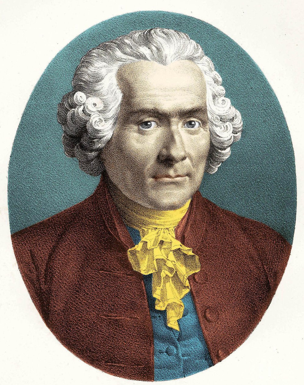 Portrait of Jean Jacques Rousseau by Unknown artist