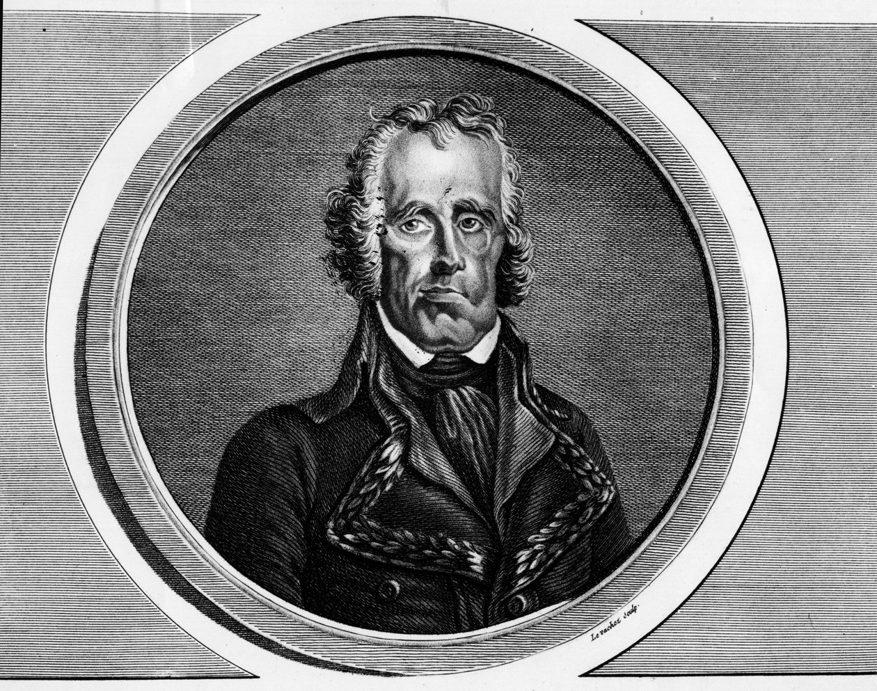 Portrait of Jean Nicolas Houchard by Unknown artist