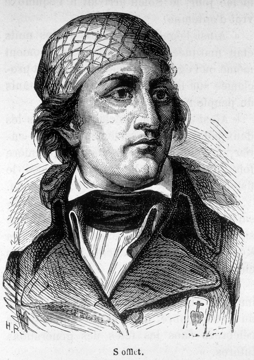 Portrait of Jean Nicolas Stofflet (1753-1796), actor of the Vendean revolt by Unknown artist