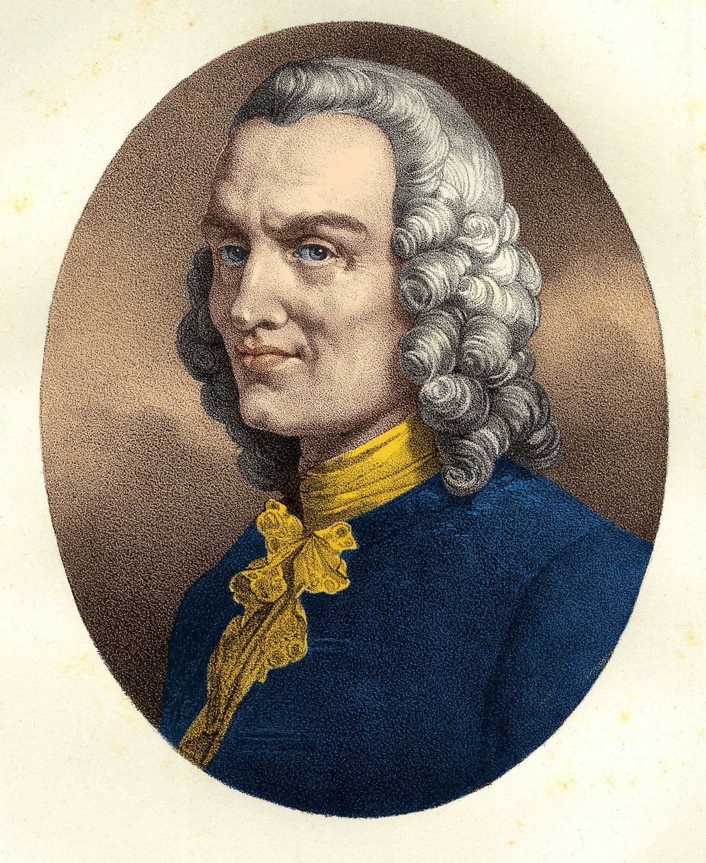 Portrait of Jean Philippe Rameau by Unknown artist