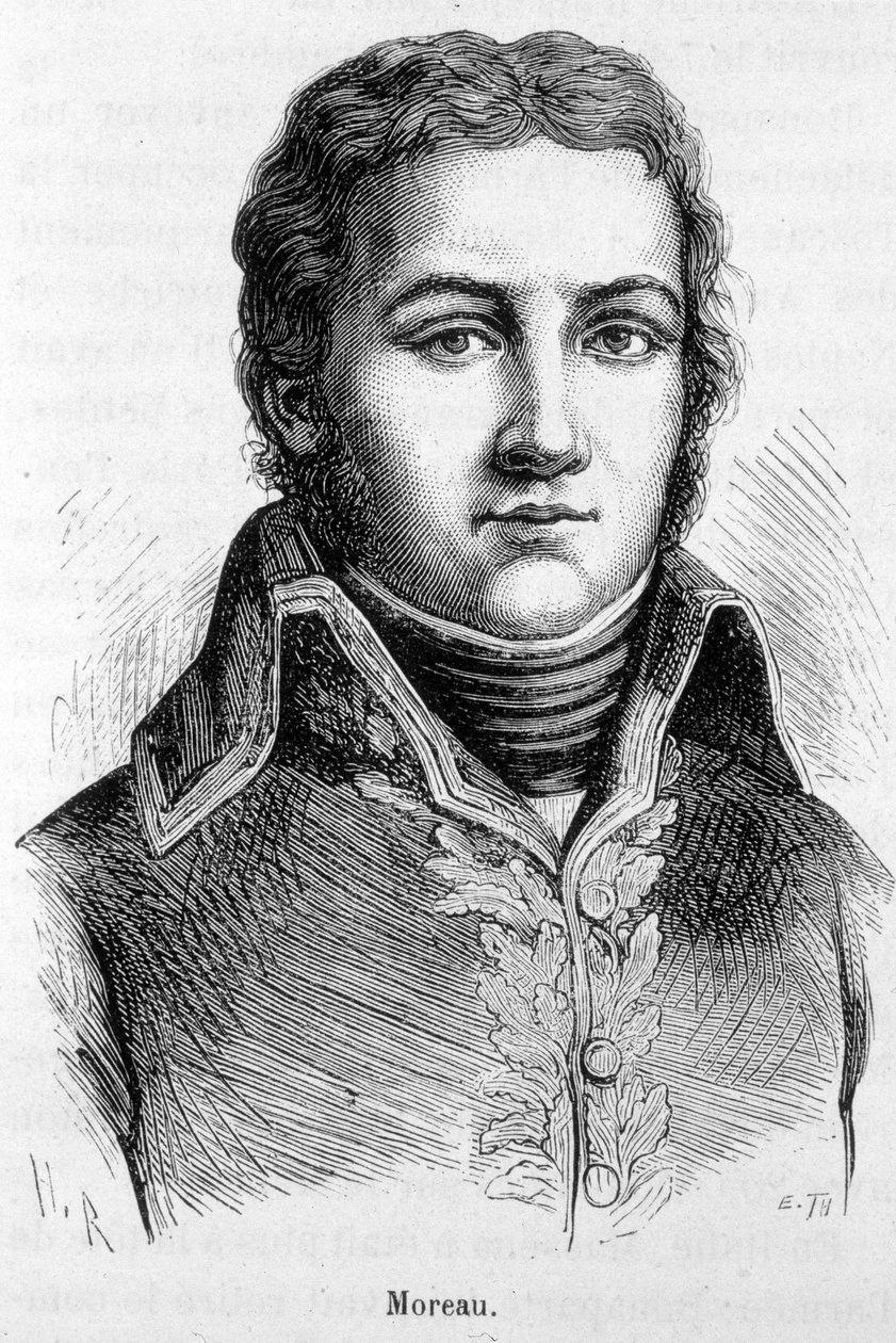 Portrait of Jean Victor Moreau (1763-1813), French General by Unknown artist