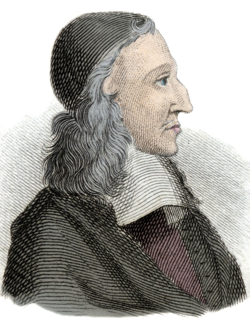 Portrait of Johan de Witt, Dutch politician, economist and mathematician (engraving) by Unknown artist