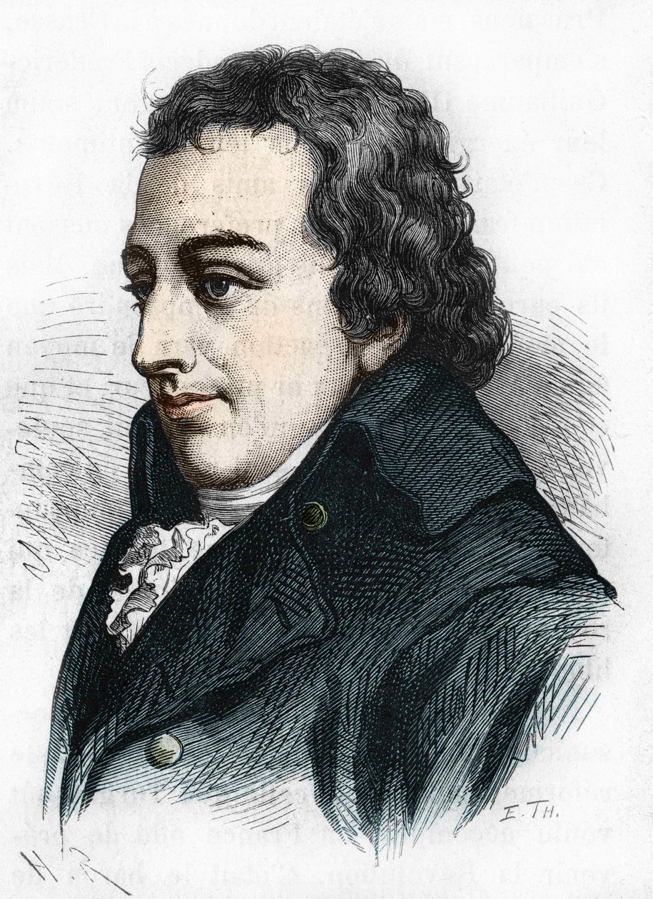 Portrait of Johann Gottlieb Fichte (1762-1814) by Unknown artist
