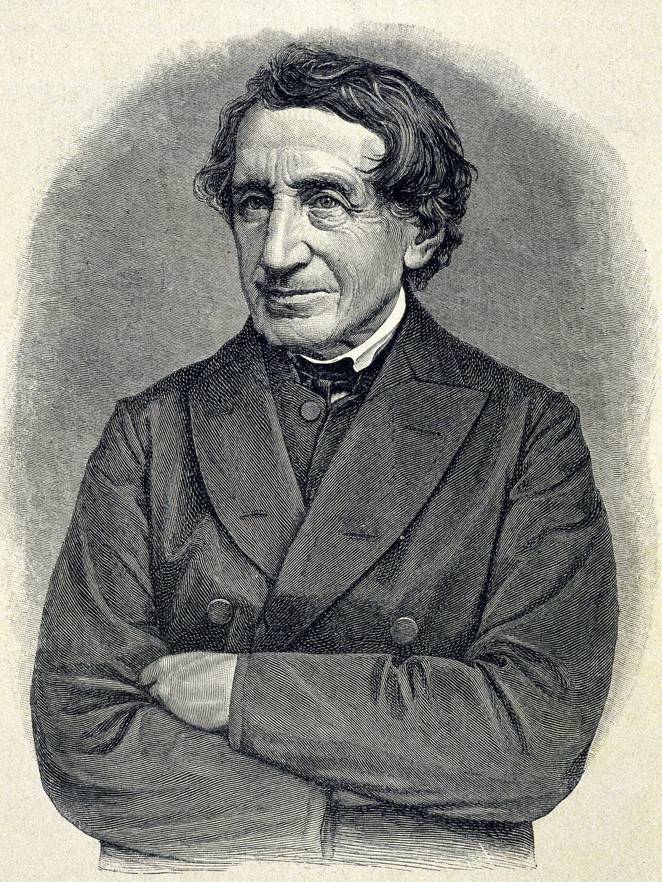 Portrait of Johann Joseph Ignaz von Dollinger (1799 - 1890), German priest and professor of ecclesiastic history by Unknown artist