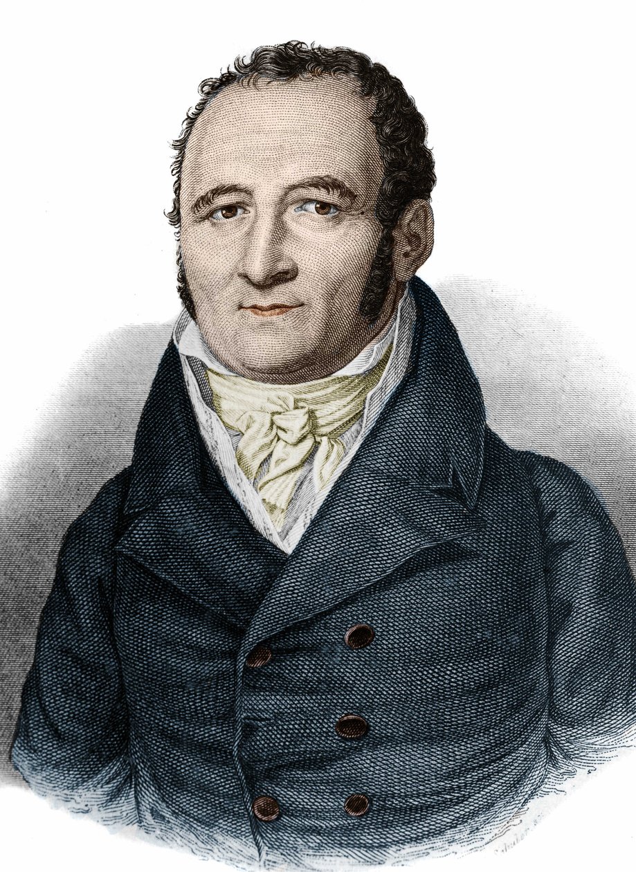 Portrait of Johann Peter Hebel (1760-1826), German writer by Unknown artist