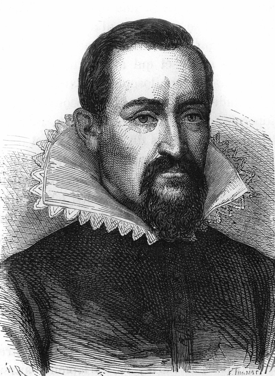 Portrait of Johannes Kepler, Astronomer (1571 - 1630)