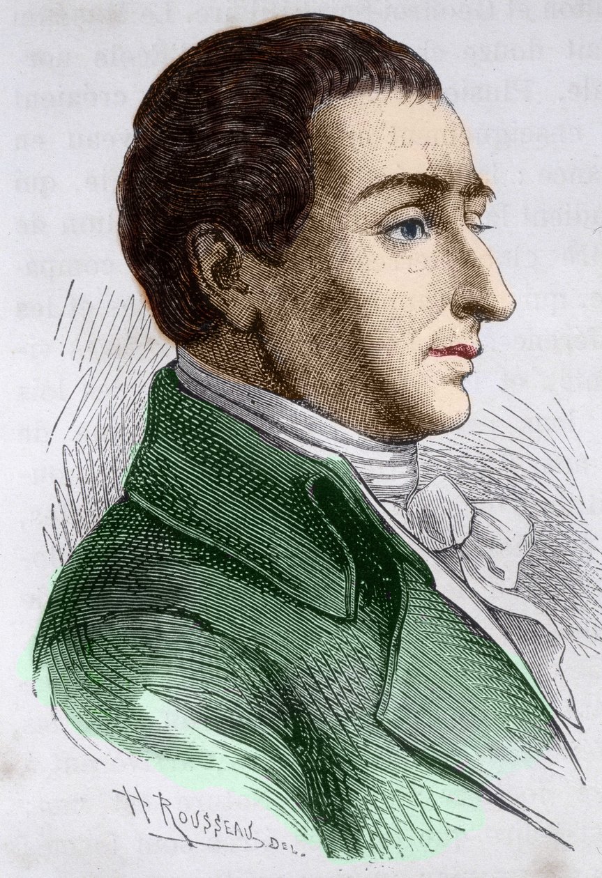 Portrait of Joseph Louis de Lagrange, French mathematician by Unknown artist