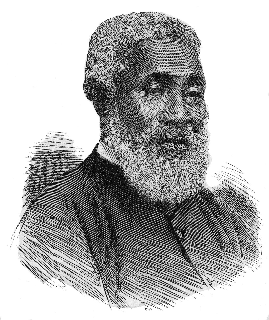Portrait of Josiah Henson slave in Maryland fled to Upper Canada in 1830, In 1834 he founded the community Dawn, near Dresden, to welcome slaves who had fled the United States, He was the model of the main character of the book 
